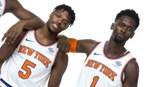Platz 15: Dennis Smith Jr., Damyean Dotson und Bobby Portis (New York Knicks) - Net-Rating: -18,1 (209 Minuten).