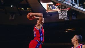 Platz 25: Grant Hill - 207 Punkte für die Detroit Pistons in der Saison 1994/95.