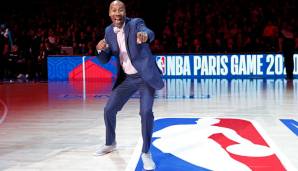 Bruce Bowen beim NBA Paris Game 2020.