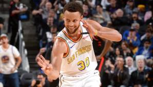 Warriors-Superstar Stephen Curry gab gegen die Toronto Raptors ein überzeugendes Comeback.