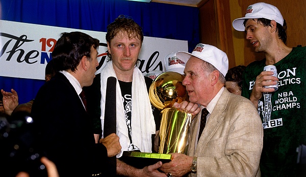 Die Boston Celtics gewannen 1986 den Titel gegen die Lakers.