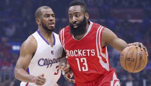 Platz 8: L.A. Clippers vs. Houston Rockets, Western Conference Semifinals 2015, Game 6 - 107:119 am 14. Mai 2015 (Serienstand: 3-2).