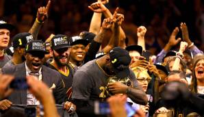 Platz 2: Golden State Warriors vs. Cleveland Cavaliers, NBA Finals 2016, Game 7 - 89:93 am 19. Juni 2016 (Serienstand: 3-3).