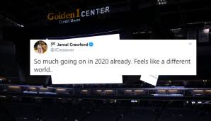 Jamal Crawford hat ebenfalls seine Meinung zum Jahr 2020.
