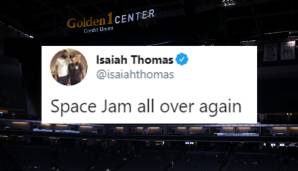Isaiah Thomas vergleicht es mit Space Jam ...