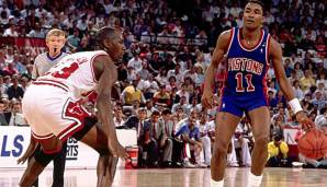 Zwischen Michael Jordan und Isiah Thomas herrschte in den 1980ern und 1990ern eine erbitterte Rivalität.