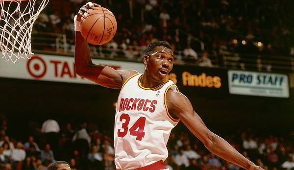 Der wichtigste Spieler der Houston Rockets: Hakeem Olajuwon.