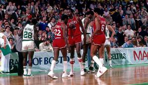 PLATZ 22: Philadelphia 76ers - 24 Heimsiege in Folge vom 27. November 1982 bis zum 23. März 1983.