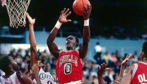 Platz 10: ORLANDO WOOLRIDGE - zwei Jahre MJs Teamkollege (1984 - 1986) - Stats: 21,9 Punkte, 5,3 Rebounds, 2,4 Assists bei 52,7 Prozent aus dem Feld (147 Spiele).