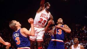 Platz 9 (0 Prozent): 50 und 55 Punkte in aufeinanderfolgenden Playoff-Spielen gegen die Cleveland Cavaliers im Jahr 1988.