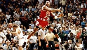 Platz 1: Michael Jordan (1984-1993, 1995-1998, 2001-2003) – Teams: Bulls, Wizards – 9 Buzzerbeater.