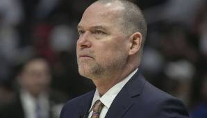 Michael Malone ist der Head Coach der Denver Nuggets.