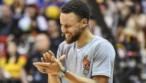 Stephen Curry und die Golden State Warriors könnten im Sommer womöglich ein Turnier mit den anderen "Delete Eight"-Teams spielen.