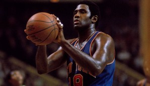 WILLIS REED (1964-1974) – Team: Knicks – Erfolge: 2x NBA Champion, 2x Finals-MVP, MVP, 7x All-Star, 1x First Team, 4x Second Team, 1x All-Defensive, Rookie of the Year, 1x All-Star Game MVP.