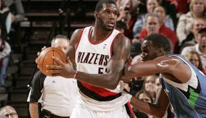 Platz 5: Greg Oden (2007/Portland Trail Blazers) – 8 Punkte, 6,2 Rebounds über 105 NBA-Spiele – u.a. verschmäht: Kevin Durant