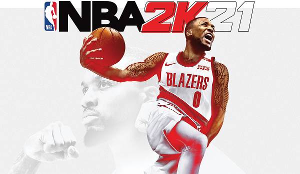 Damian Lillard ziert das Cover von NBA2K21.