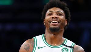 PLATZ 1: Marcus Smart (Boston Celtics) - Statistiken 2019/20: 13,5 Punkte, 3,8 Rebounds, 4,8 Assists, 1,6 Steals und 0,5 Blocks in 32,5 Minuten (53 Spiele), Defensive Real Plus-Minus: 1,58.