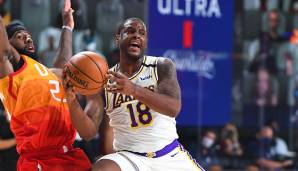In bisher drei Spielen für die Lakers seit dem NBA-Restart kommt Dion Waiters auf 10 Punkte und 2,3 Assists im Schnitt.