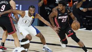 Jimmy Butler und die Miami Heat ziehen nach dem Sieg in Spiel 4 in die zweite Playoff-Runde ein.
