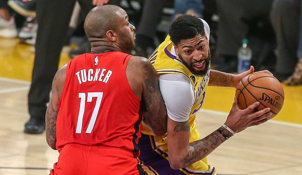 Durch den Ausfall von LeBron James wird es für die Lakers vor allem Anthony Davis im Duell mit den Rockets richten müssen.