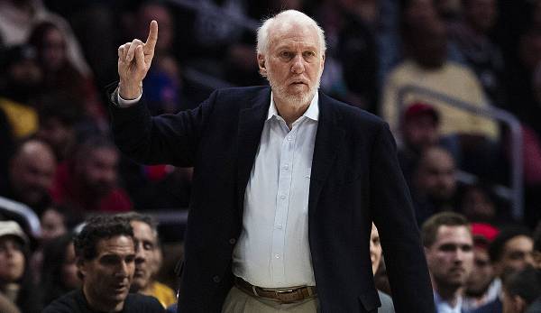 Spurs-Coach Gregg Popovich hat zu einem Seitenhieb gegen US-Präsident Donald Trump ausgeholt.