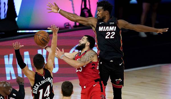 Jimmy Butler wird für die Miami Heat in den Playoffs wieder Würfe treffen müssen.