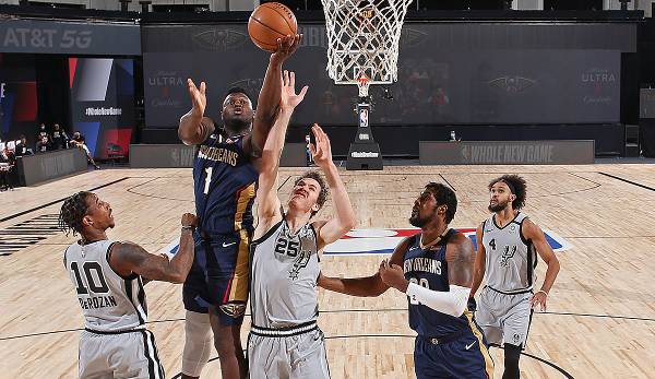 NBA: Spurs stoppen Zion und Co.! Pelicans vor dem Aus im Playoff ...