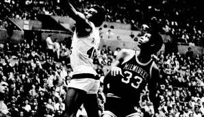 Platz 22: BOB RULE (1967-1975) - 403 Partien ohne Playoffspiel für die SuperSonics, Sixers, Cavs und Bucks - Karriere-Stats: 17,4 Punkte und 8,3 Rebounds bei 46,1 Prozent aus dem Feld (1x All-Star).