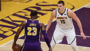 Die Los Angeles Lakers um LeBron James treffen in den West-Finals auf Nikola Jokic und die Denver Nuggets.