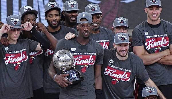 Die Miami Heat stehen erstmals seit 2014 wieder in den NBA Finals.