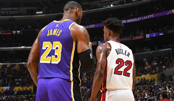 Butler und James stehen sich in den NBA Finals gegenüber.