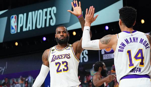 LeBron James führt die Lakers mit einer starken Vorstellung in Spiel 5 erstmals seit 2010 in die Western Conference Finals.
