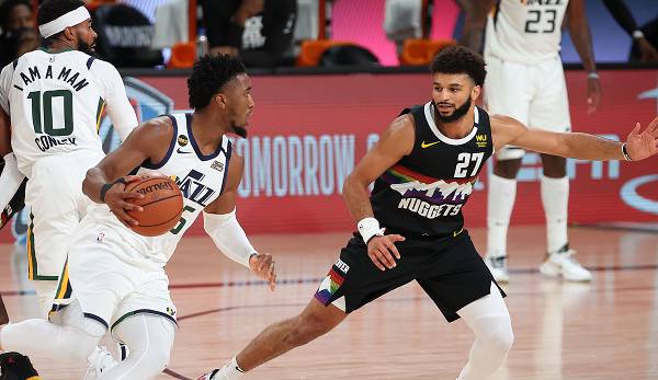 Die Utah Jazz und Denver Nuggets lieferten sich einen heißen Fight in Spiel 7.