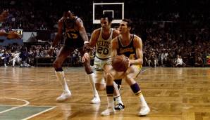 Platz 18: Jerry West (Los Angeles Lakers, 1970/71) - Overall-Rating: 95 (Dreier: 85, Dunk: 25).