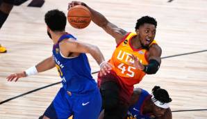 Platz 2: Donovan Mitchell (Utah Jazz) – 232 Punkte in sechs Spielen gegen die Denver Nuggets (2019/20) – 38,7 Punkte, Serie: ? (Spiel 7 steht noch aus)
