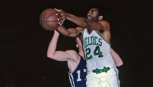PLATZ 23: Sam Jones (1957 - 1969) - 100 Playoff-Siege für die Boston Celtics.