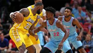 Die Los Angeles Lakers führen mit 3-2 gegen die Miami Heat in den NBA Finals.