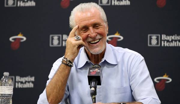 Heat-Teampräsident Pat Riley hat die Franchise nach dem Abgang von LeBron James zurück in einen Titelanwärter verwandelt.