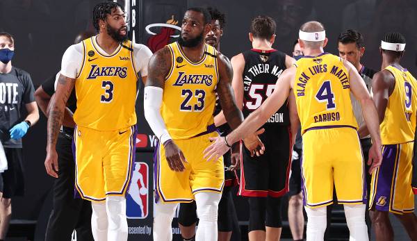 Die Los Angeles Lakers wollen in Spiel 6 der Finals die 17. Meisterschaft der Franchise-Geschichte perfekt machen.
