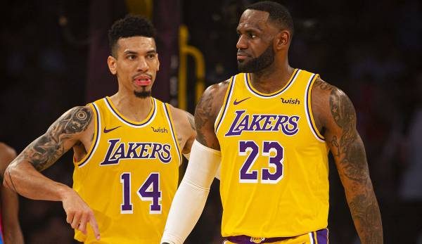LeBron James und Danny Green standen erst Mitte Oktober noch auf dem Parkett und holten den 17. Titel für die Lakers.