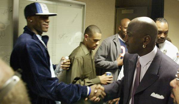 LeBron James und Michael Jordan gehören zu den besten Basketballern aller Zeiten.