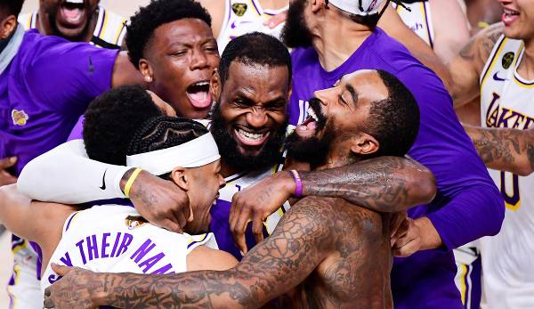 LeBron James führt die Los Angeles Lakers zum 17. Titel der Franchise-Geschichte.