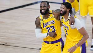 PLATZ 1: Anthony Davis (Lakers) - In den Finals stellt die Braue gerade ihre Dominanz unter Beweis. A.D. passt nicht nur perfekt an die Seite des Kings, sondern ist auch in der Diskussion um den aktuell besten Big Man in der Liga.
