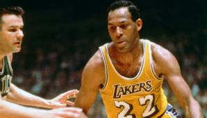 Platz 27: Elgin Baylor 11.463 Rebounds in 846 Spielen - Lakers