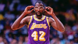 Platz 28: James Worthy - 6 Finals-Teilnahmen mit den Lakers - Siegquote 50 Prozent (3-3)