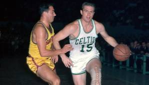 Platz 5: Tom Heinsohn - 9 Finals-Teilnahmen mit den Celtics - Siegquote 88,8 Prozent (8-1)