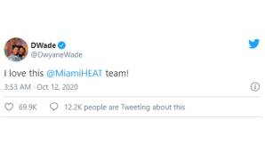 Dwyane Wade (ehemaliger Heat-Star): "Ich liebe dieses Heat-Team!"
