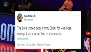"Die Bulls haben Jimmy Butler für weniger Kleingeld getradet als man in seiner Couch finden kann"