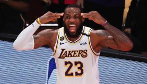 Platz 7: LeBron James (35, Los Angeles Lakers) - 39,2 Mio. Dollar - Vertrag bis 2022 (Spieler-Option für 21/22)
