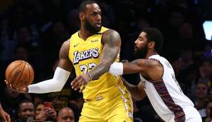 Haben Kyrie Irving und die Nets im ersten gemeinsamen Jahr mit Kevin Durant eine Chance, LeBron und die Lakers vom Thron zu stoßen?